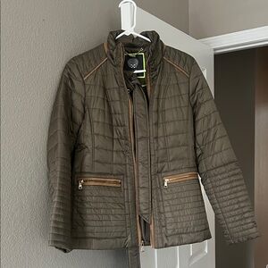 Vince Camuto Olive Puffer Jacket